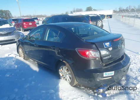 2012 Mazda Mazda3 I Grand Touring from USA, damaged, VIN JM1BL1W86C1649982